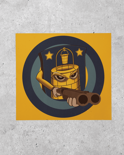 Shotgun Sticker - Sydsiden Brøndby